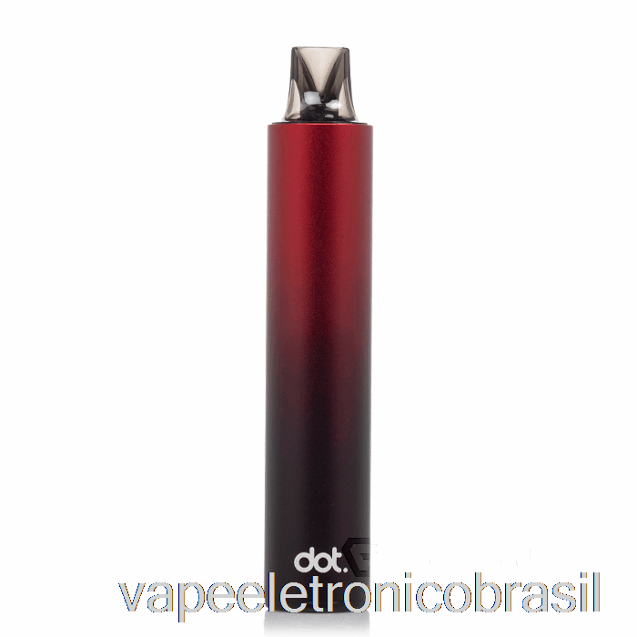 Vape Recarregável Dotmod Switch R 25w Pod System Vermelho Obsidian